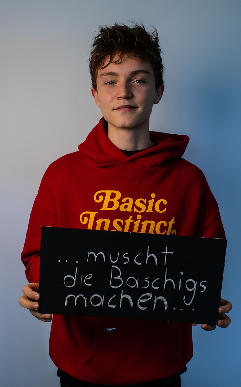 Ortweinschule Produktdesign Präsentation Wall of Fame