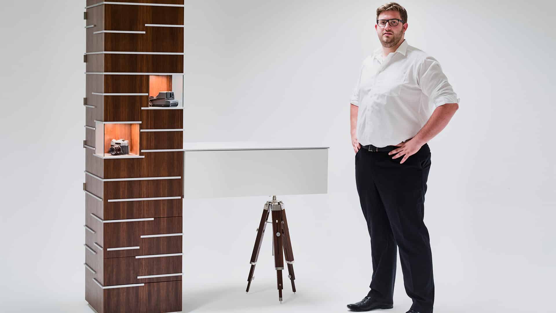 A TEMPORE AD AETERNITATEM FOTOPRÄSENTATIONSMÖBEL JOHANNES KARNER