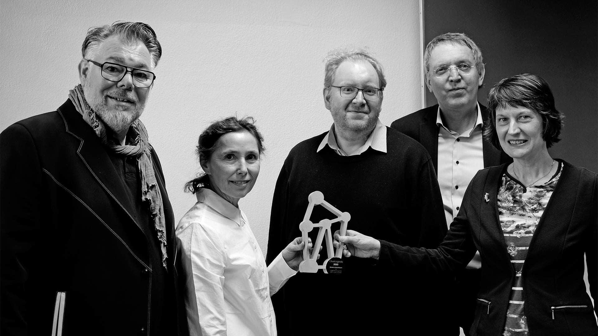 WETTBEWERB CLUSTERPREIS TROPHÄE