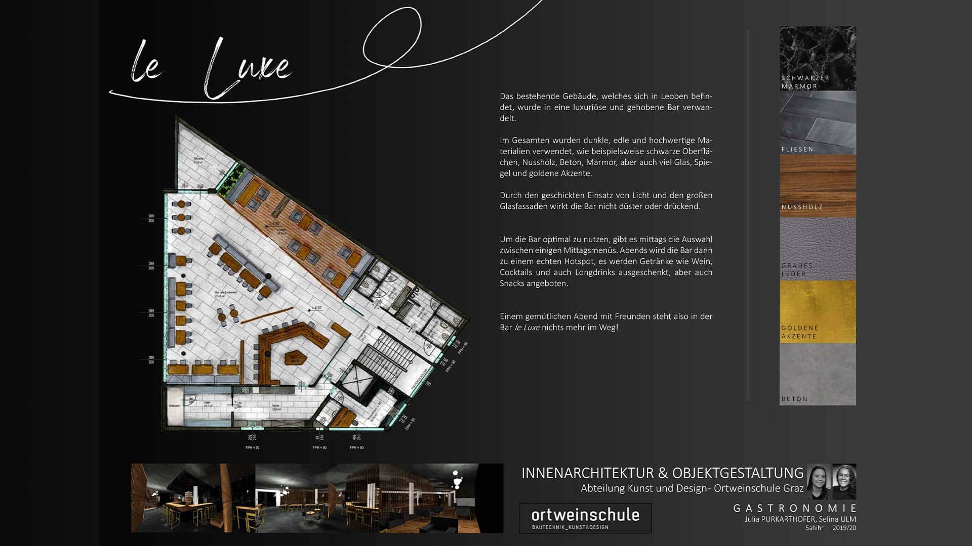 INNENARCHITEKTUR RAUM- UND OBJEKTGESTALTUNG – SCHWERPUNKT ENTWURF UND GESTALTUNG