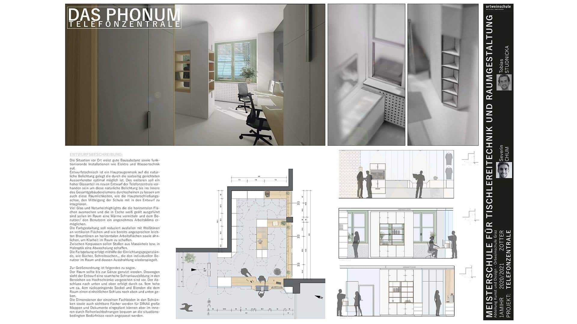 SCHWERPUNKT MÖBEL- UND RAUMGESTALTUNG