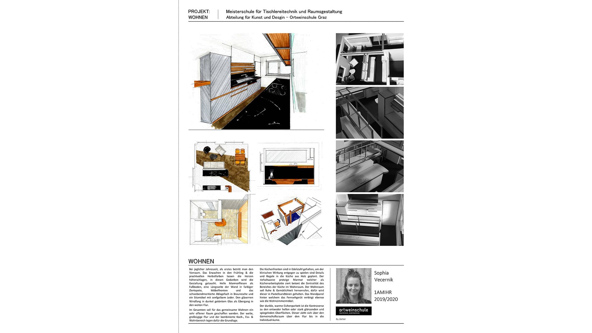 SCHWERPUNKT MÖBEL- UND RAUMGESTALTUNG