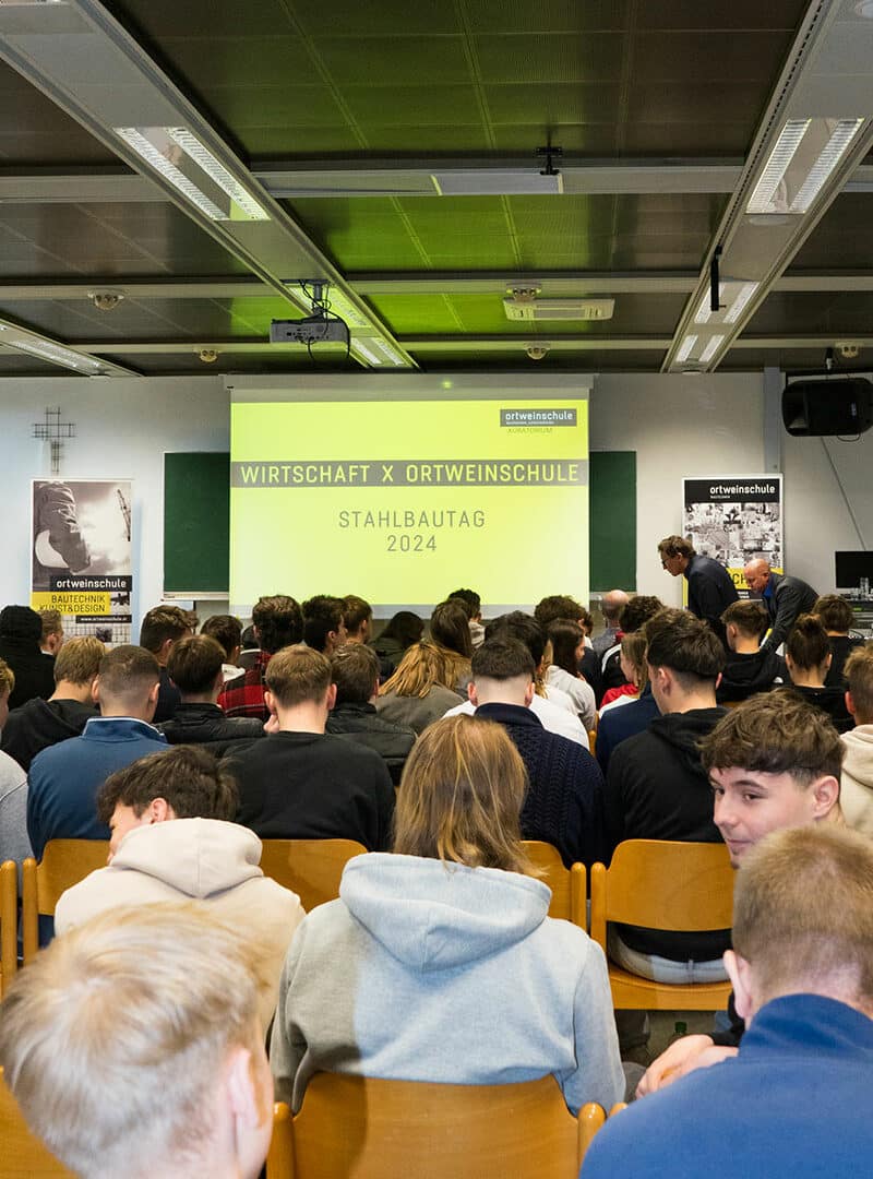 HTBLVA Graz Ortweinschule Bautechnik Stahlbautag 2024