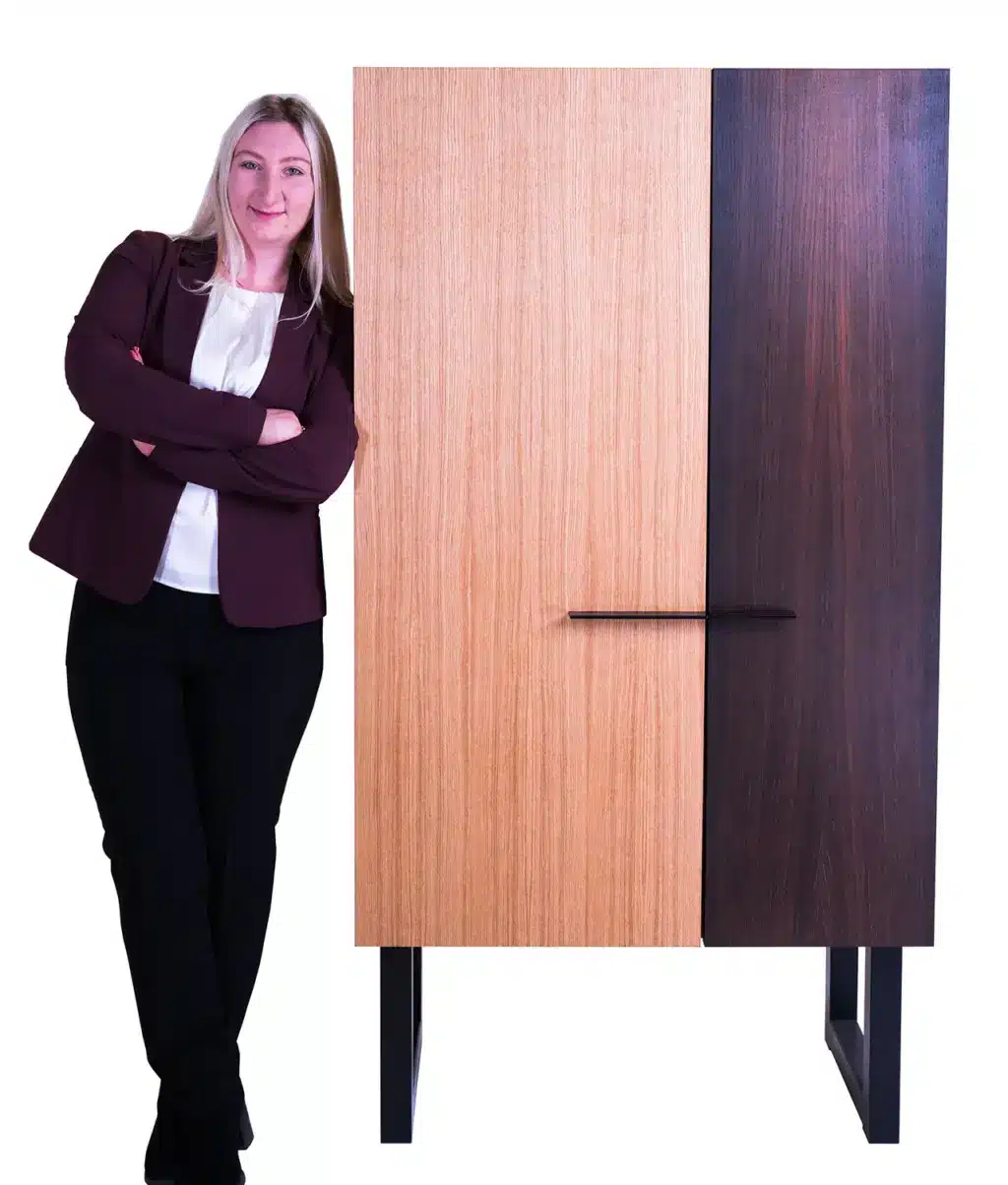 Meisterstück: Eichenherz – ein Barschrank, Kutrowatz Vanessa